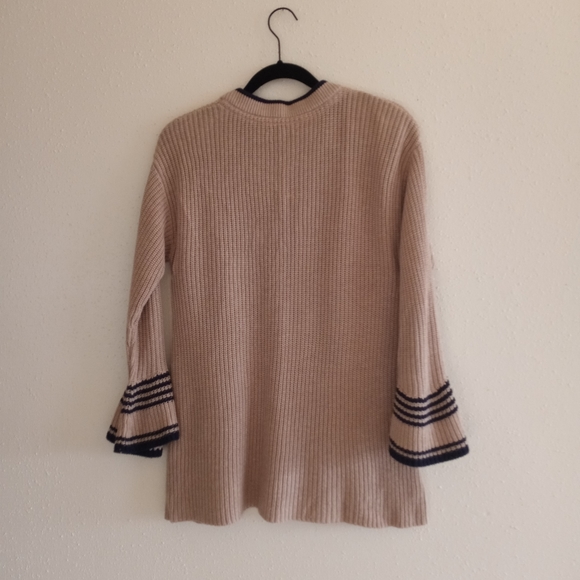 Tommy Hilfiger Womens Bell Sleeve Sweater - Picture 3 of 4